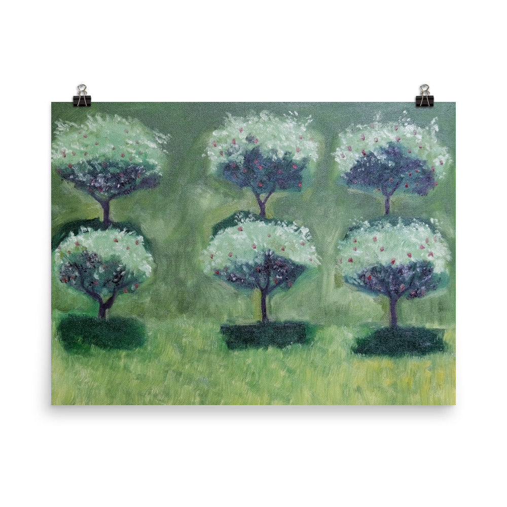 Apple trees