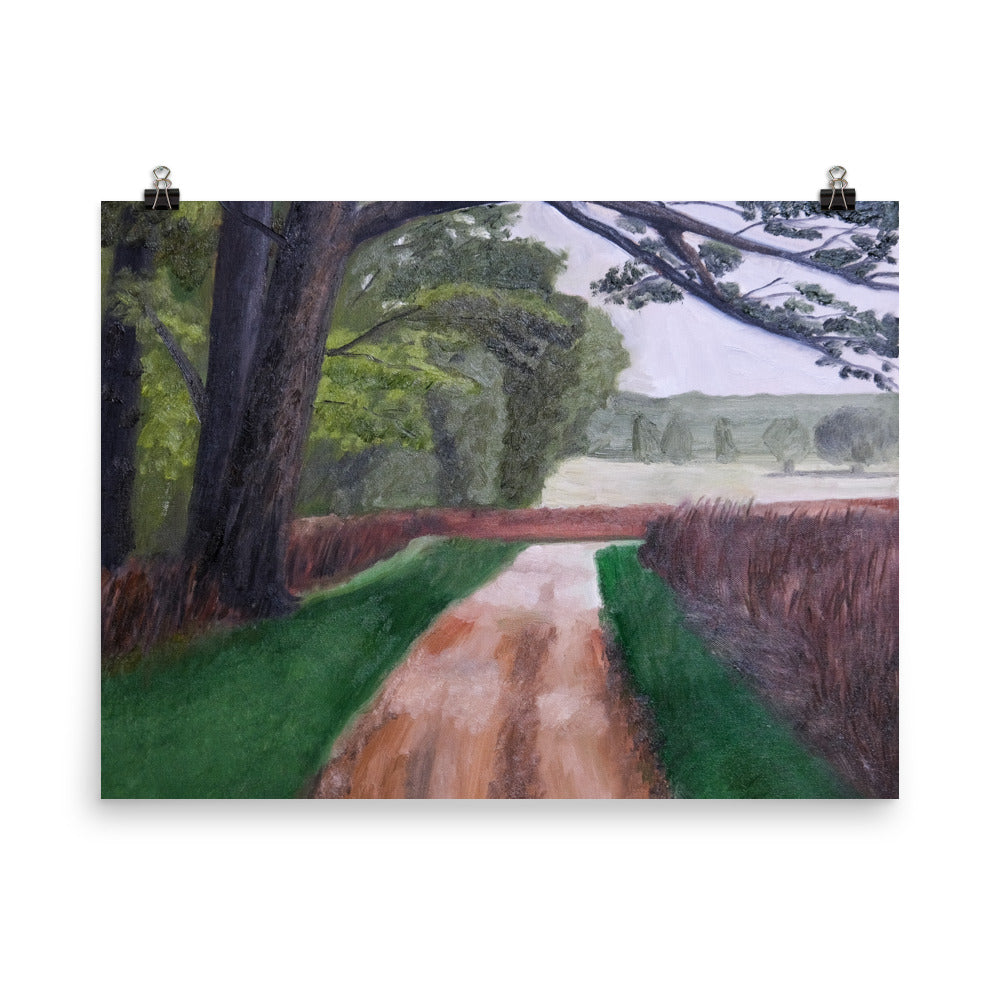 Path with heath