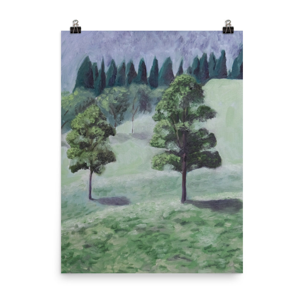 Hickory trees