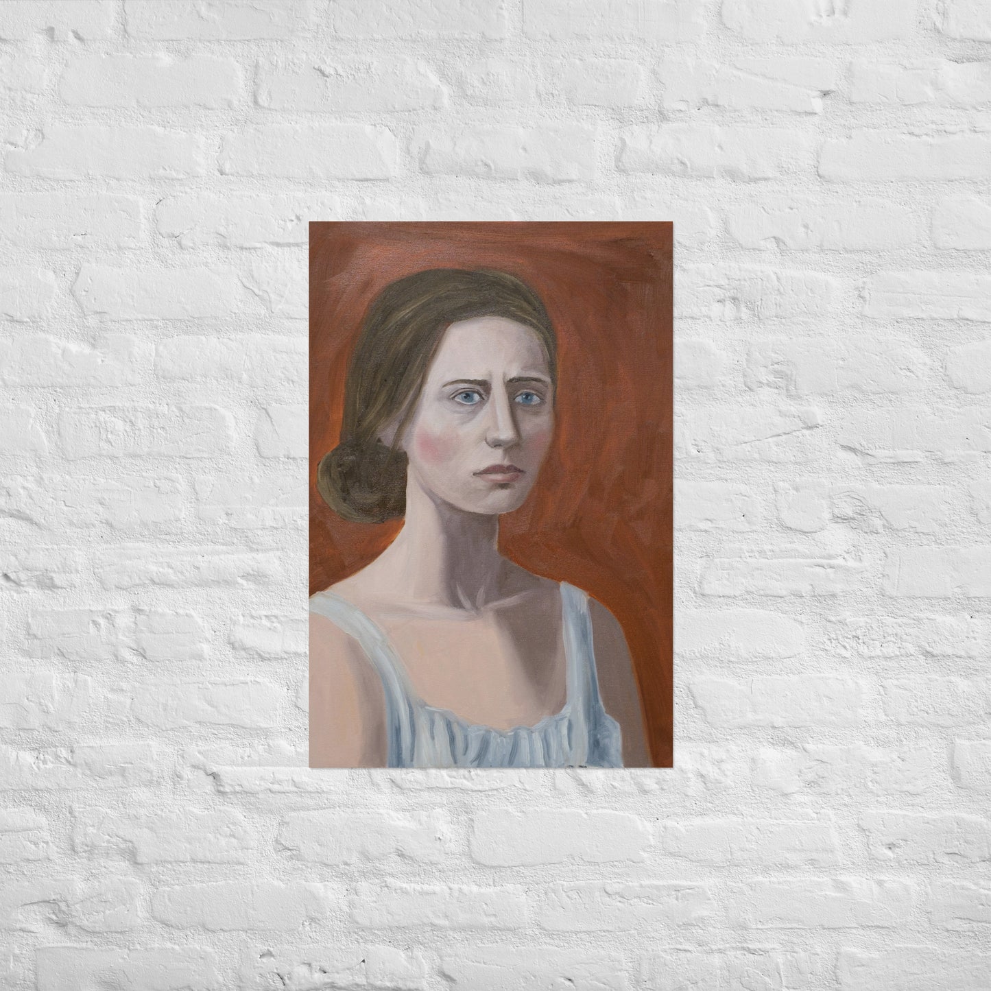 Woman in night dress