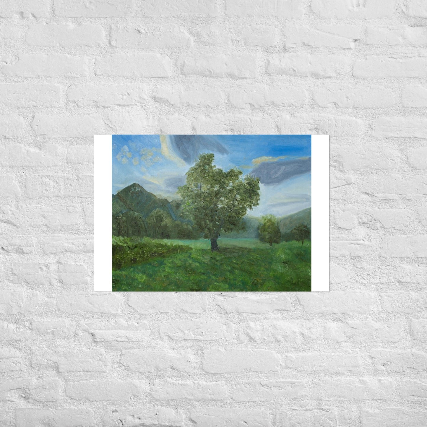 Tree in field