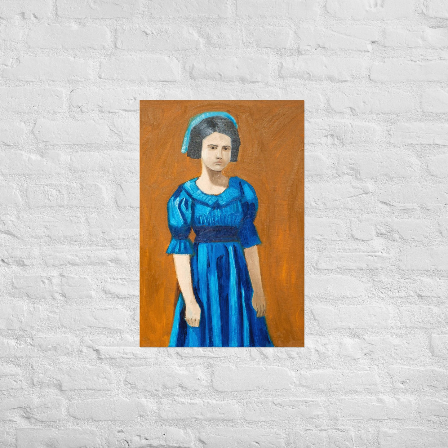 Girl in dress