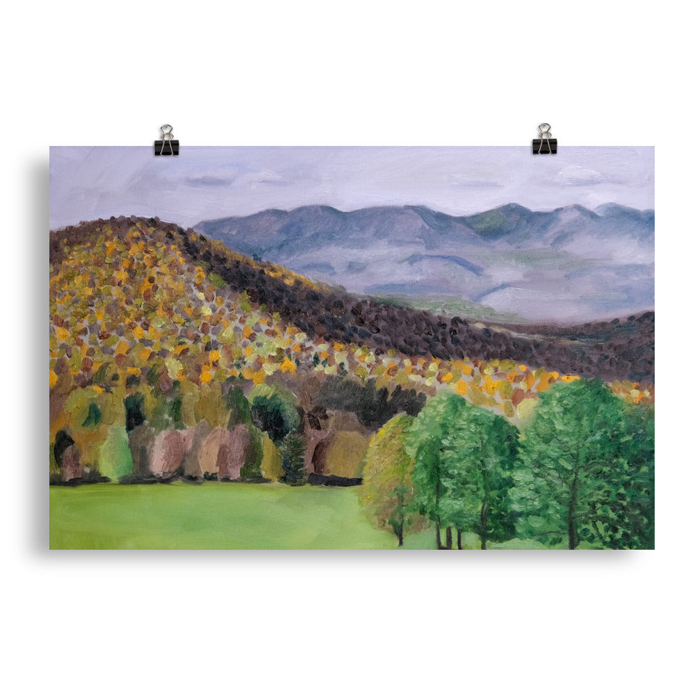 Trees and mountains 1