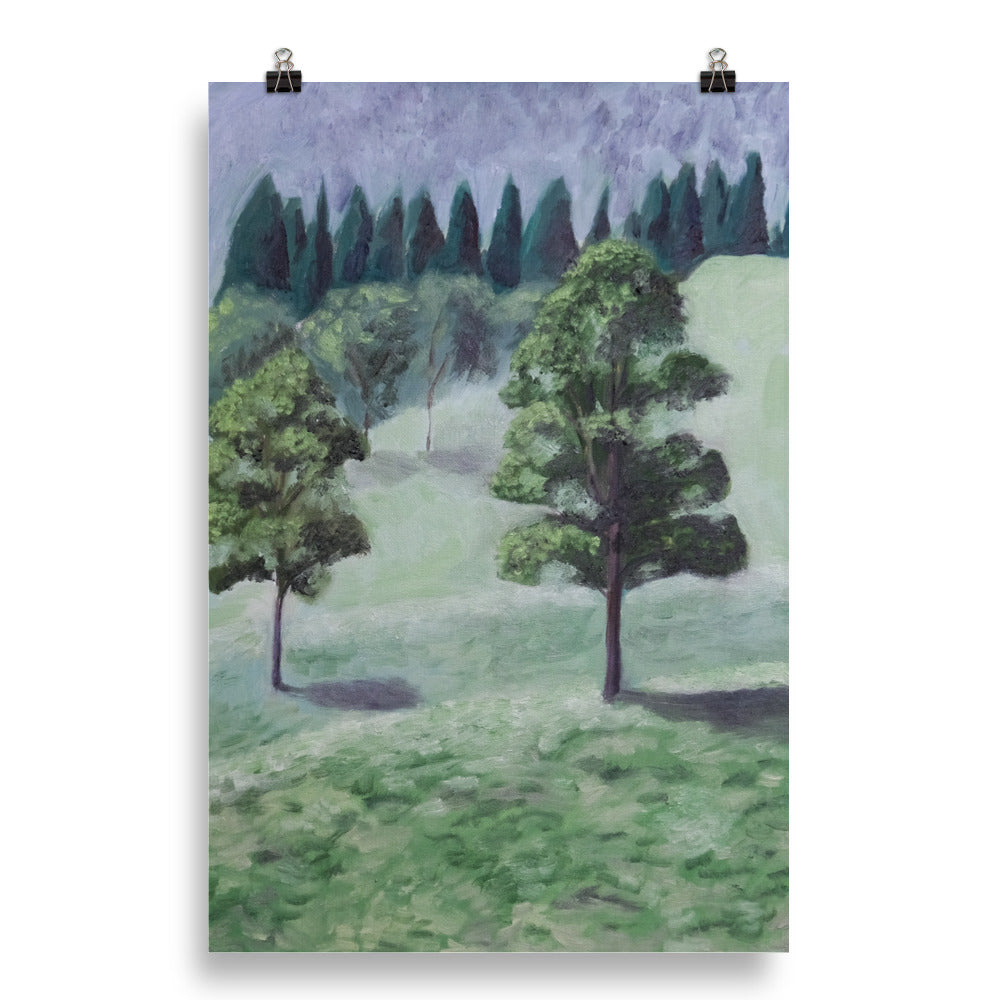 Hickory trees