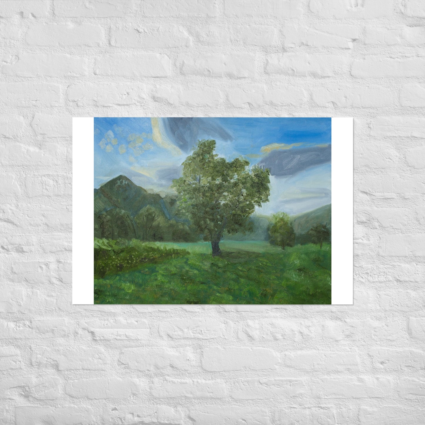 Tree in field