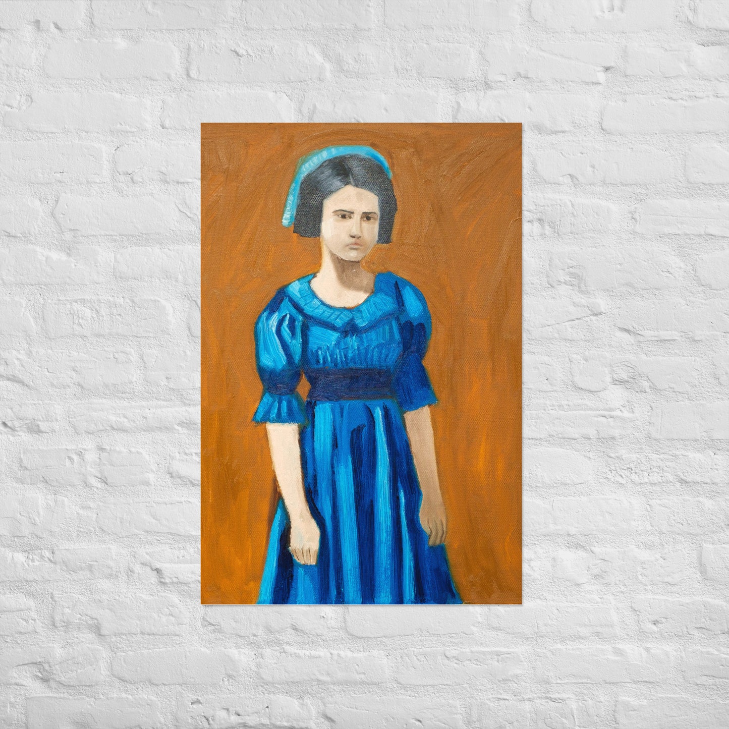 Girl in dress