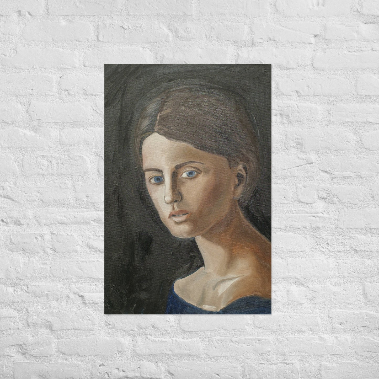 Woman in black