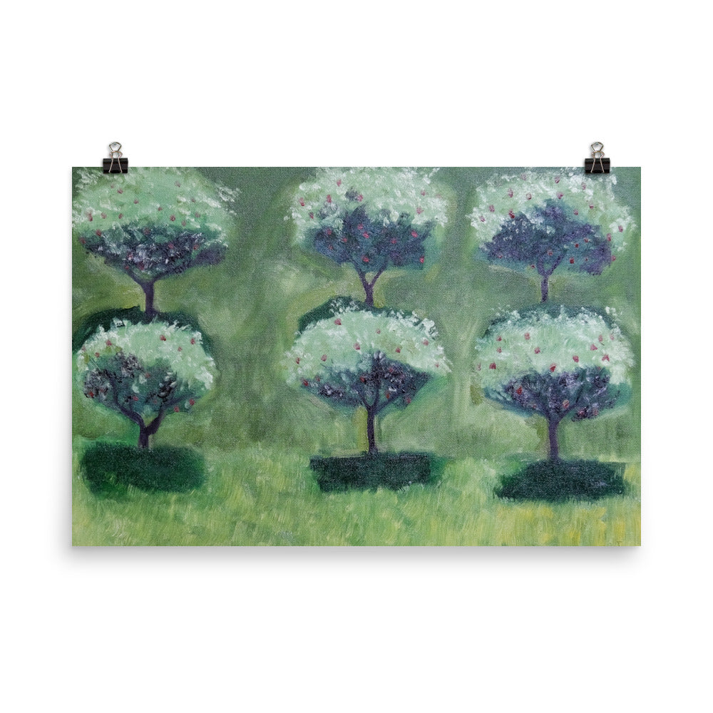 Apple trees