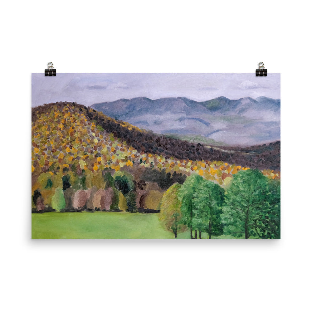 Trees and mountains 1