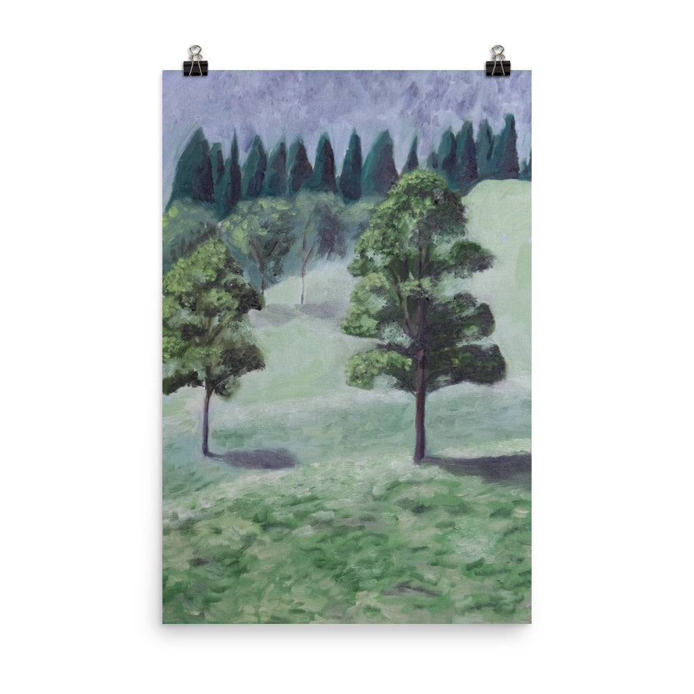 Hickory trees