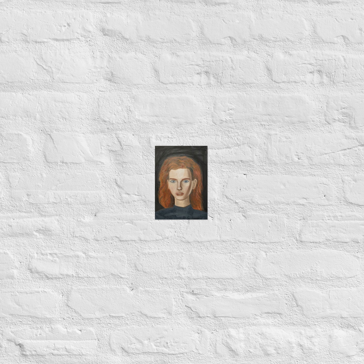 Young woman with red hair