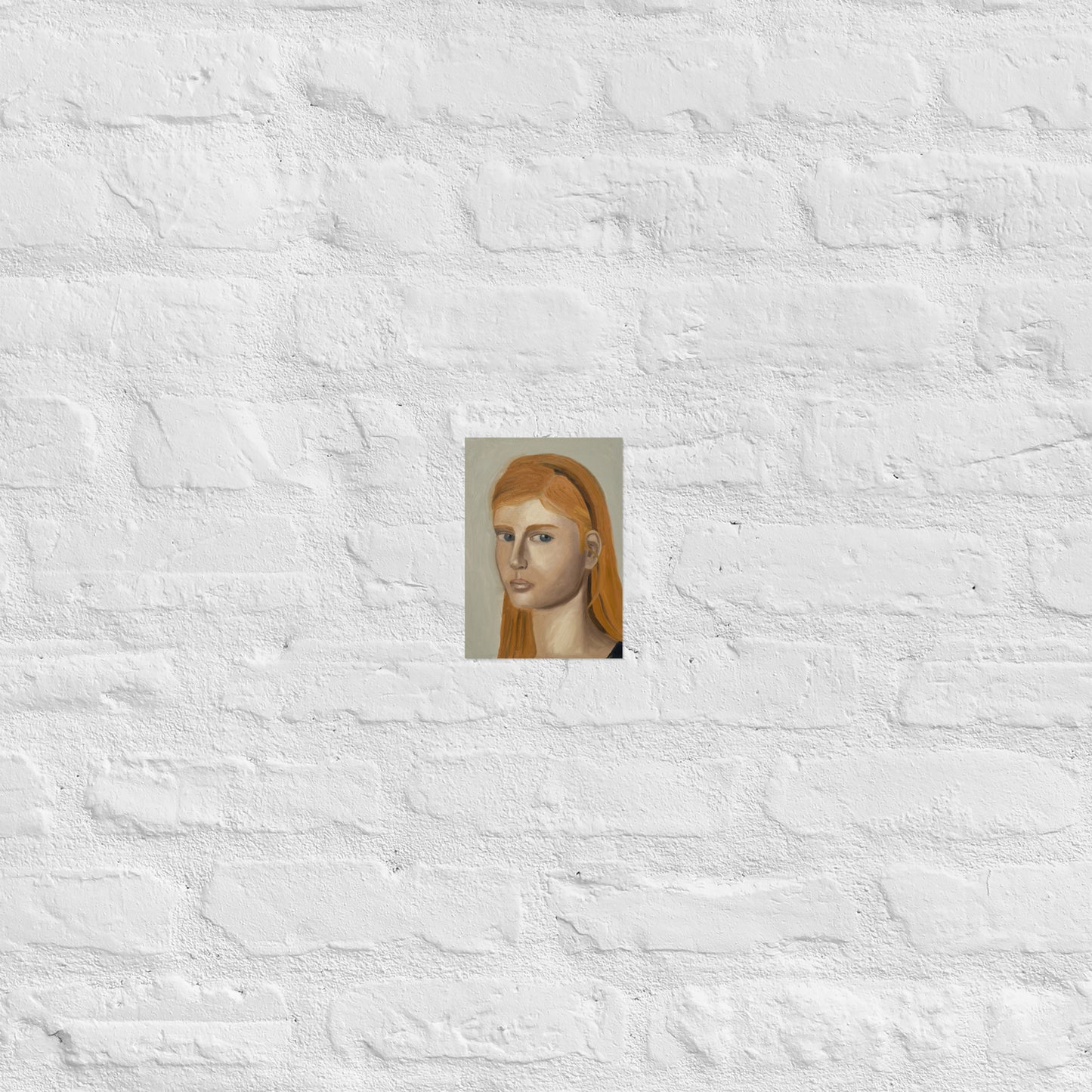 Young woman with red hair