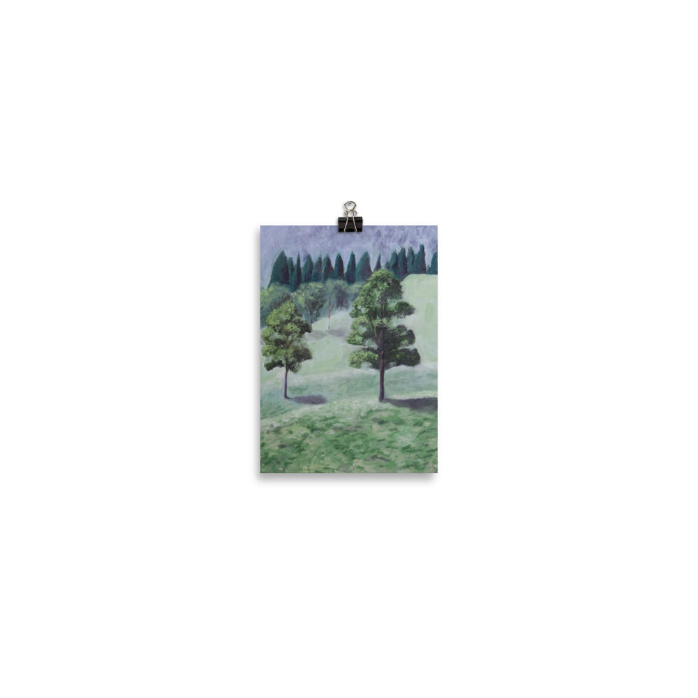 Hickory trees