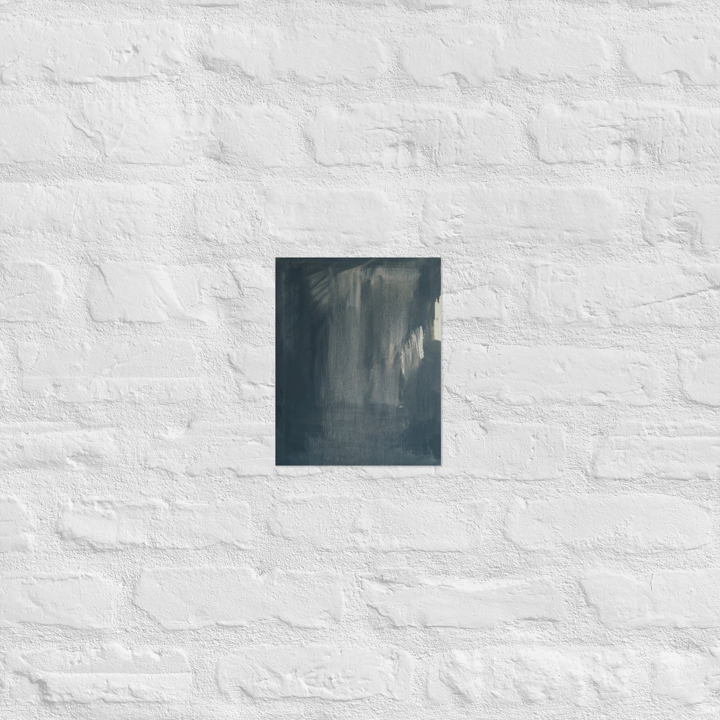 Abstract in gray thin