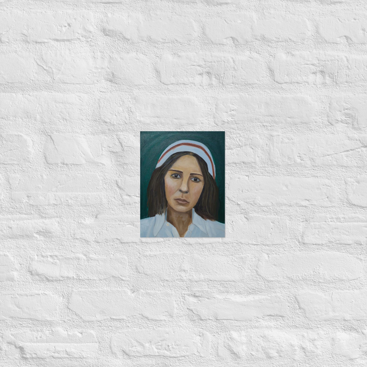 Woman with hat