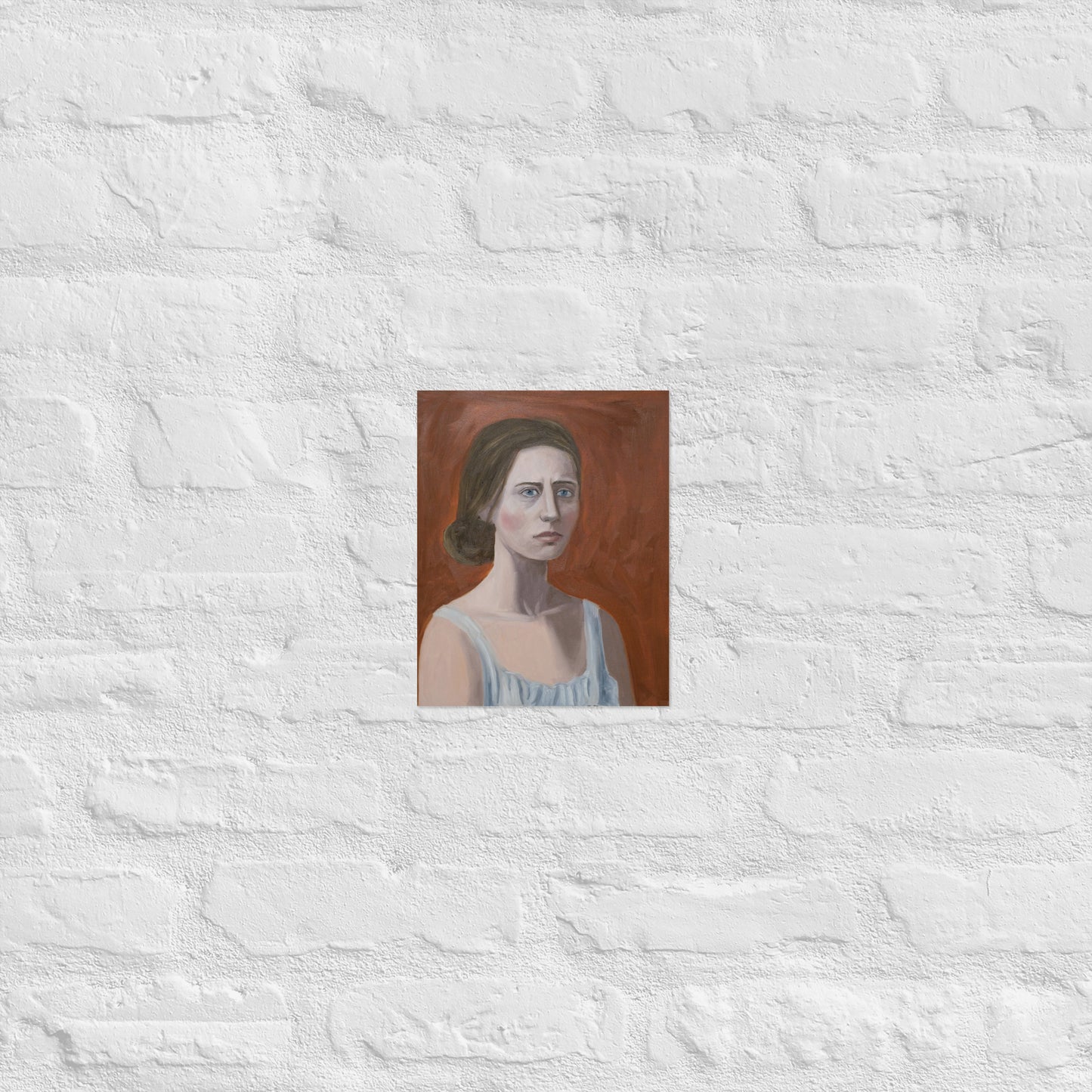 Woman in night dress