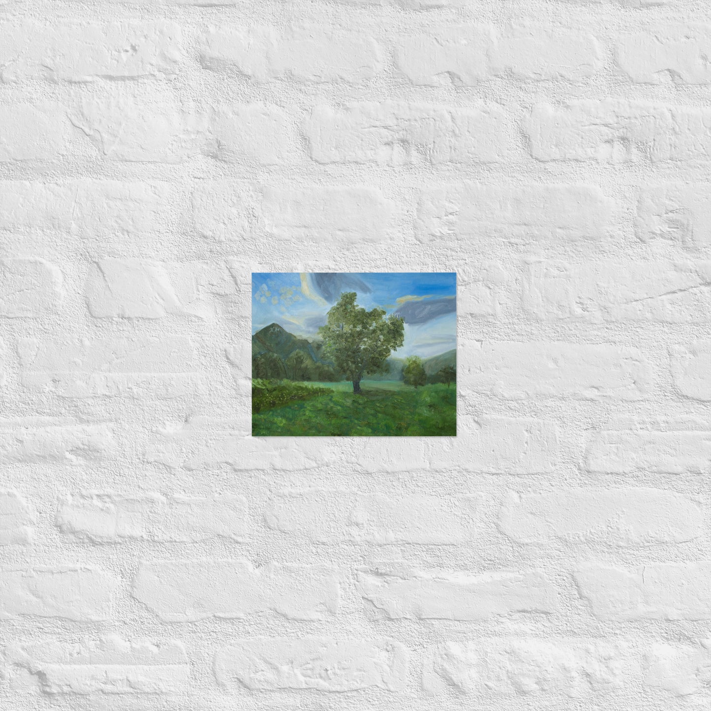 Tree in field
