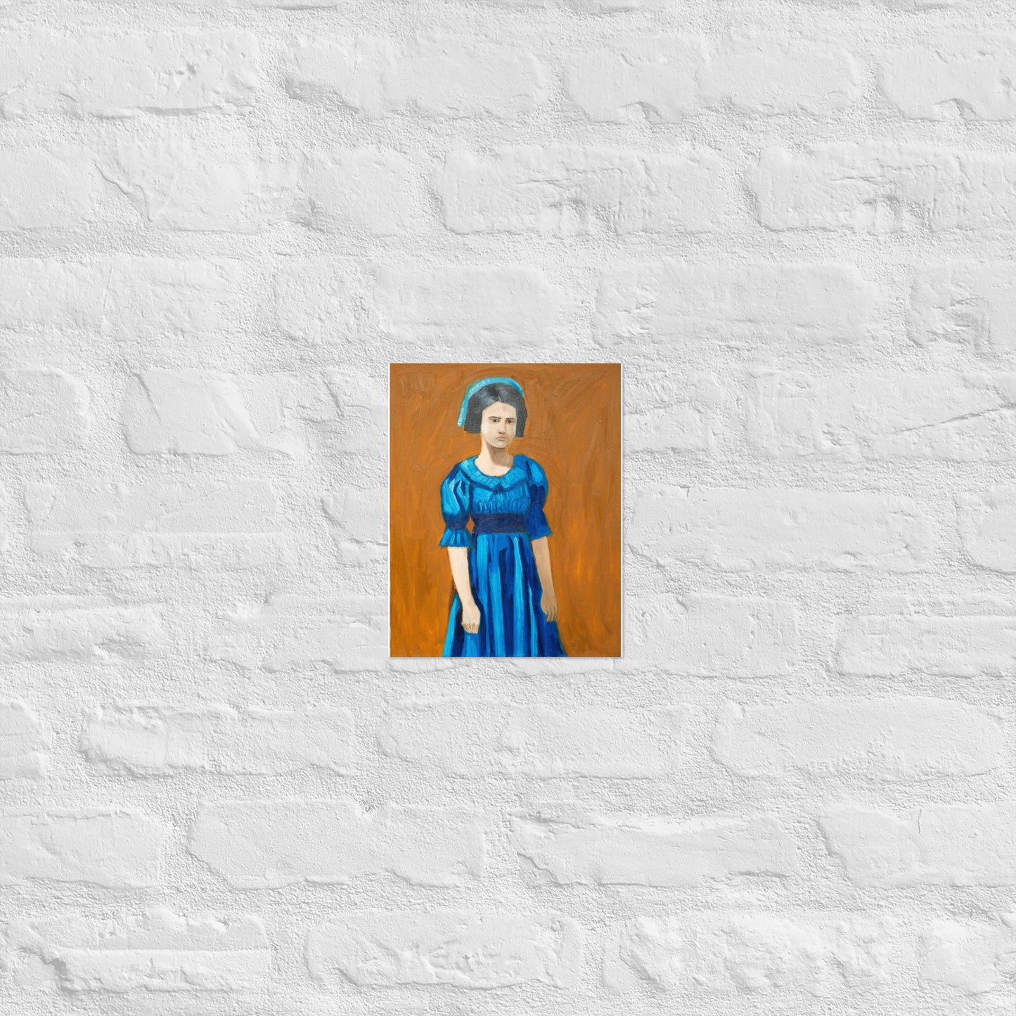 Girl in dress