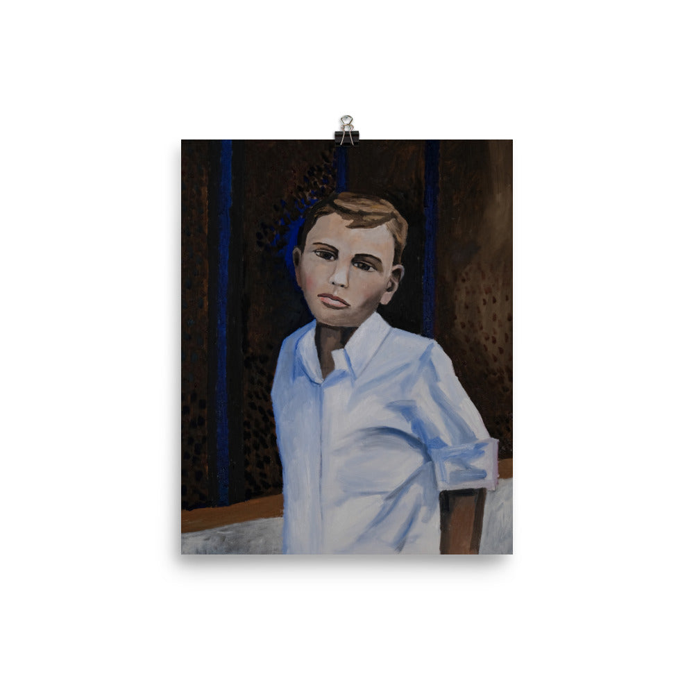 Child at wine party