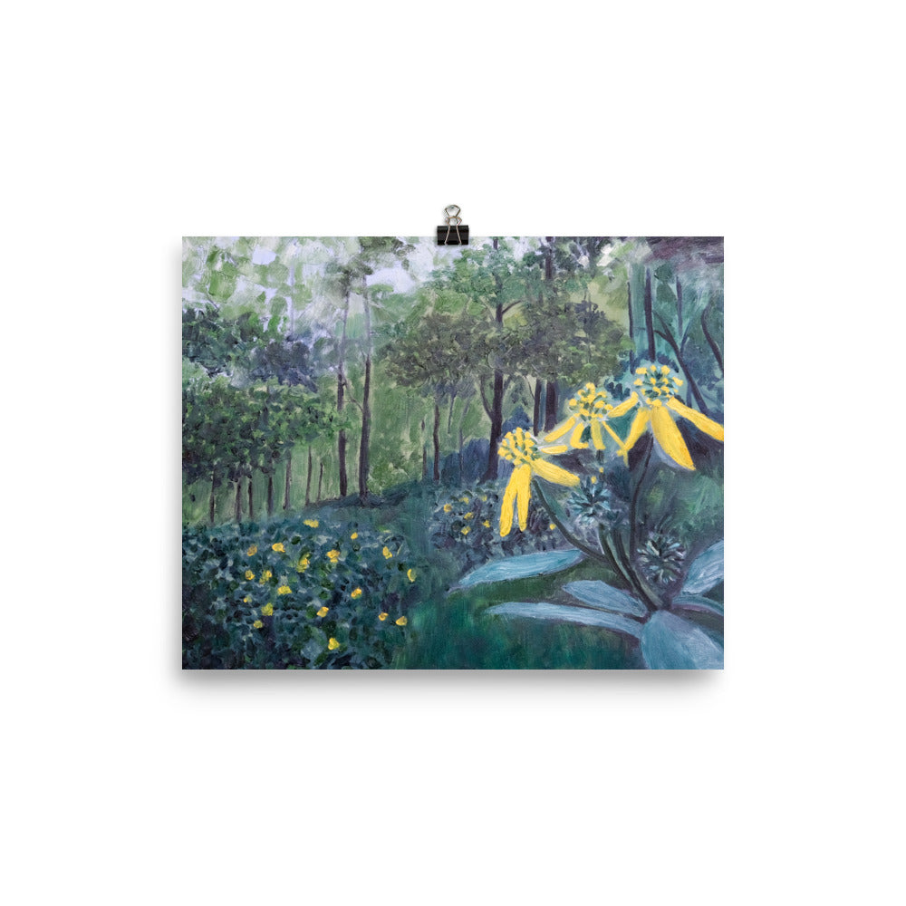 Flower in forest