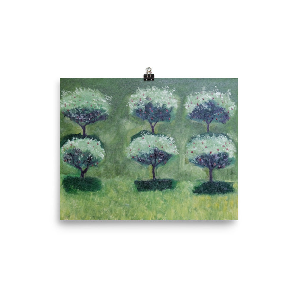 Apple trees