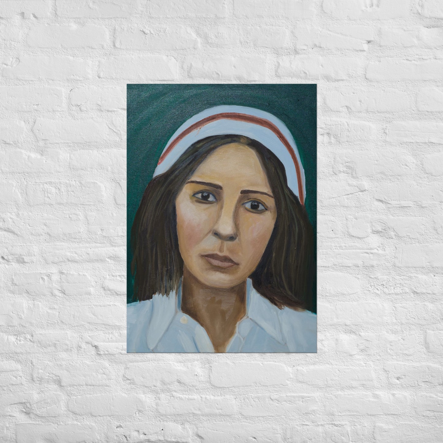 Woman with hat