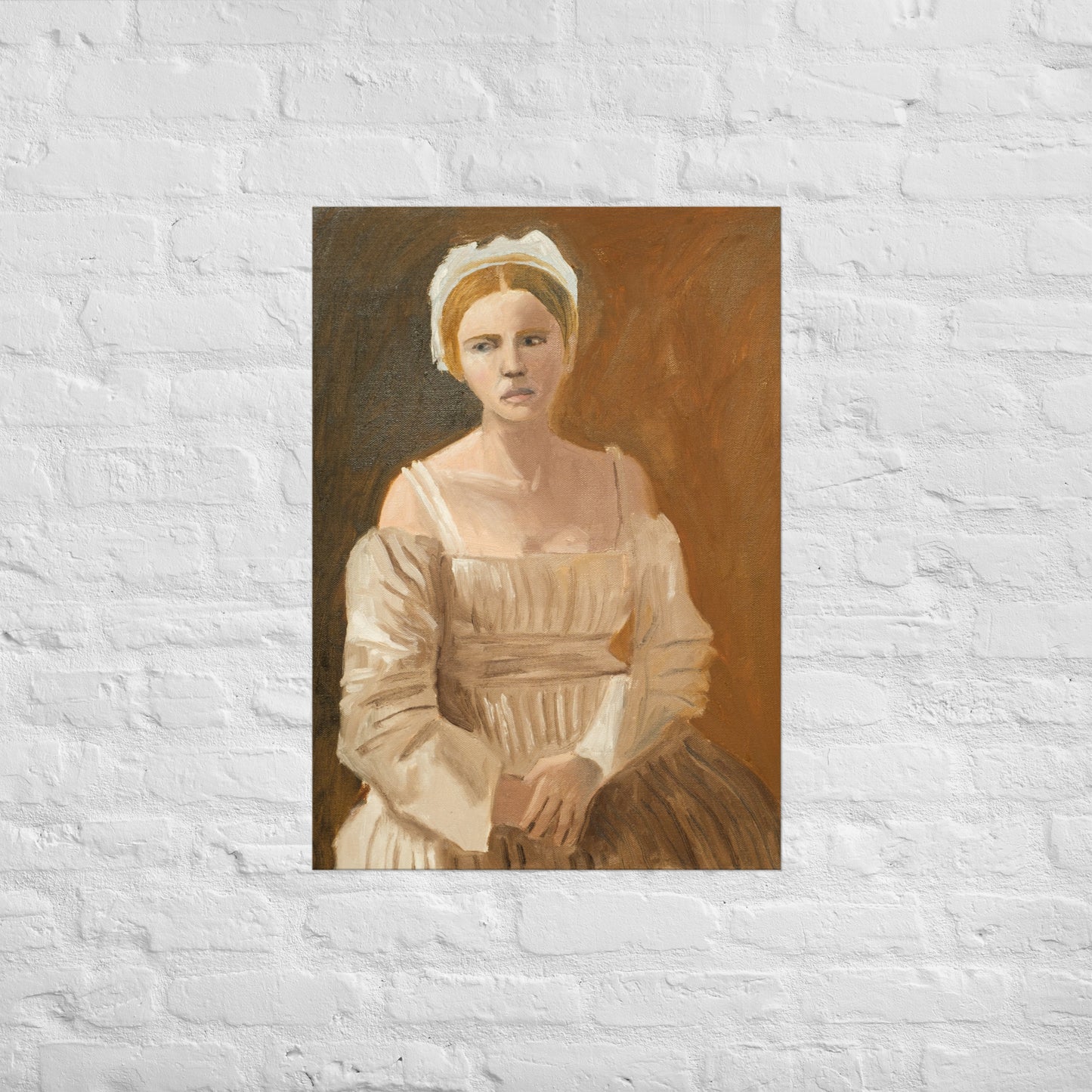 Woman in dress