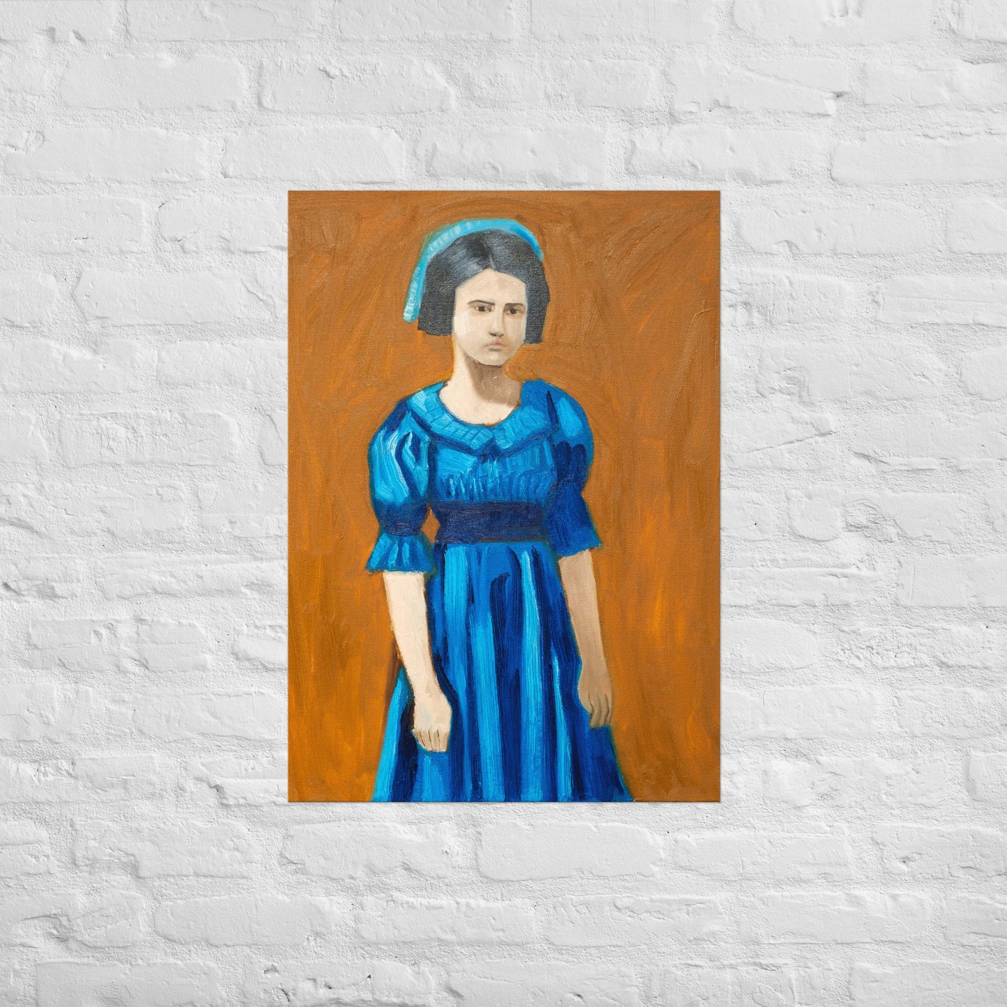 Girl in dress
