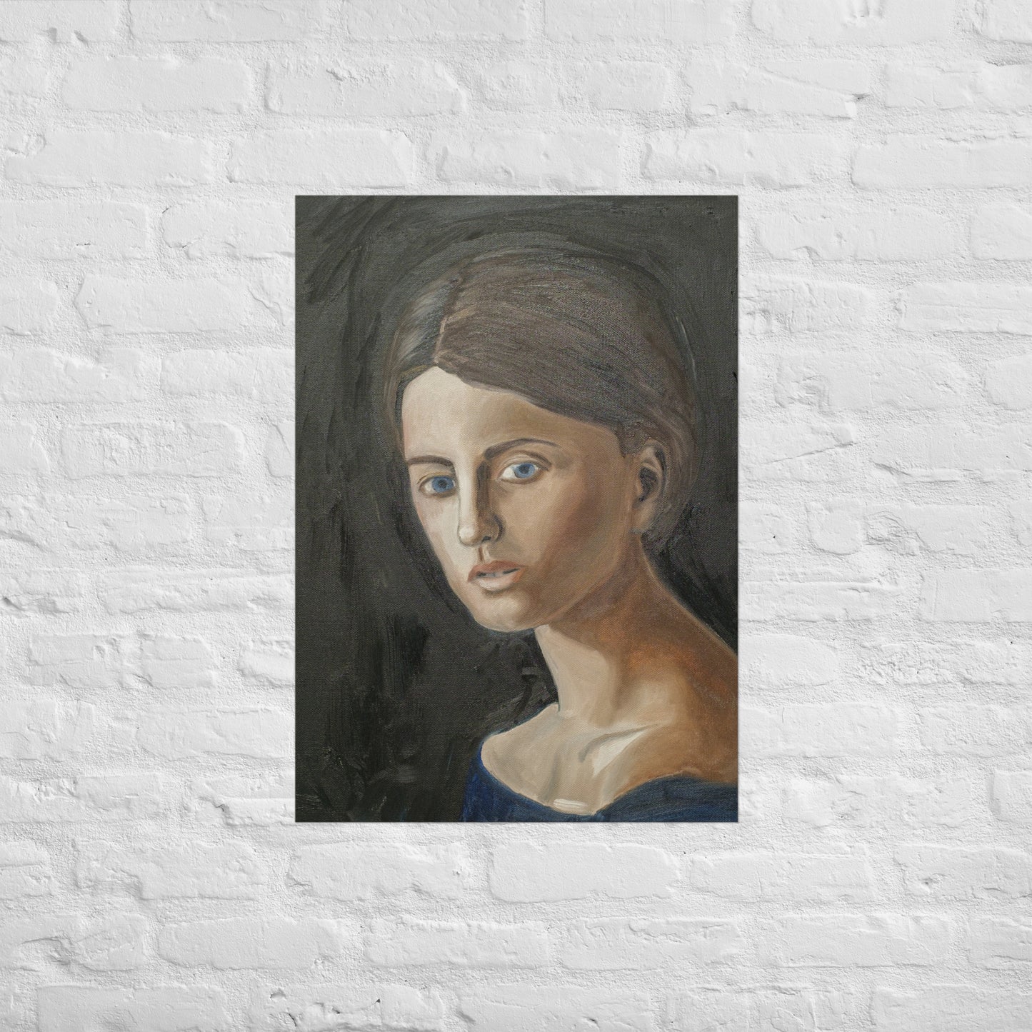 Woman in black