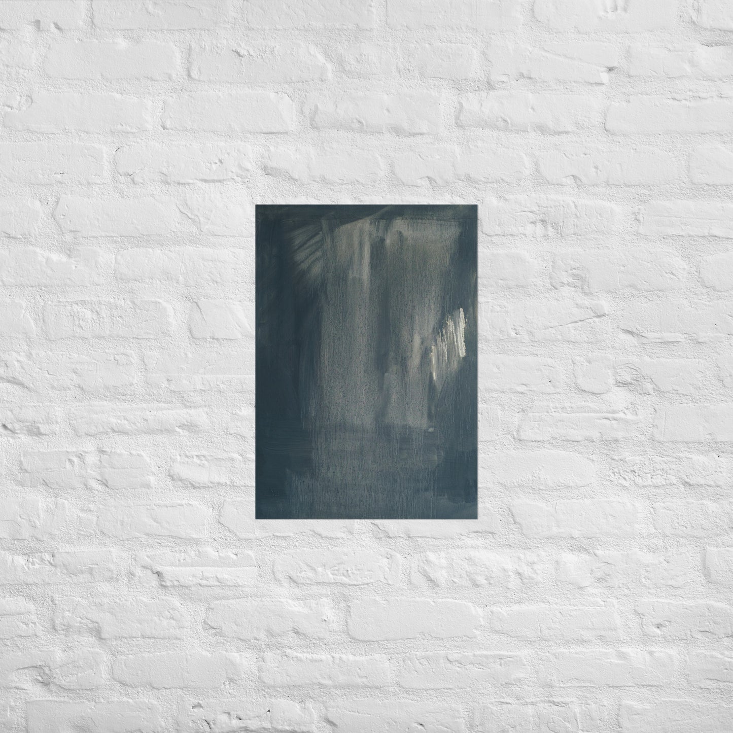Abstract in gray thin