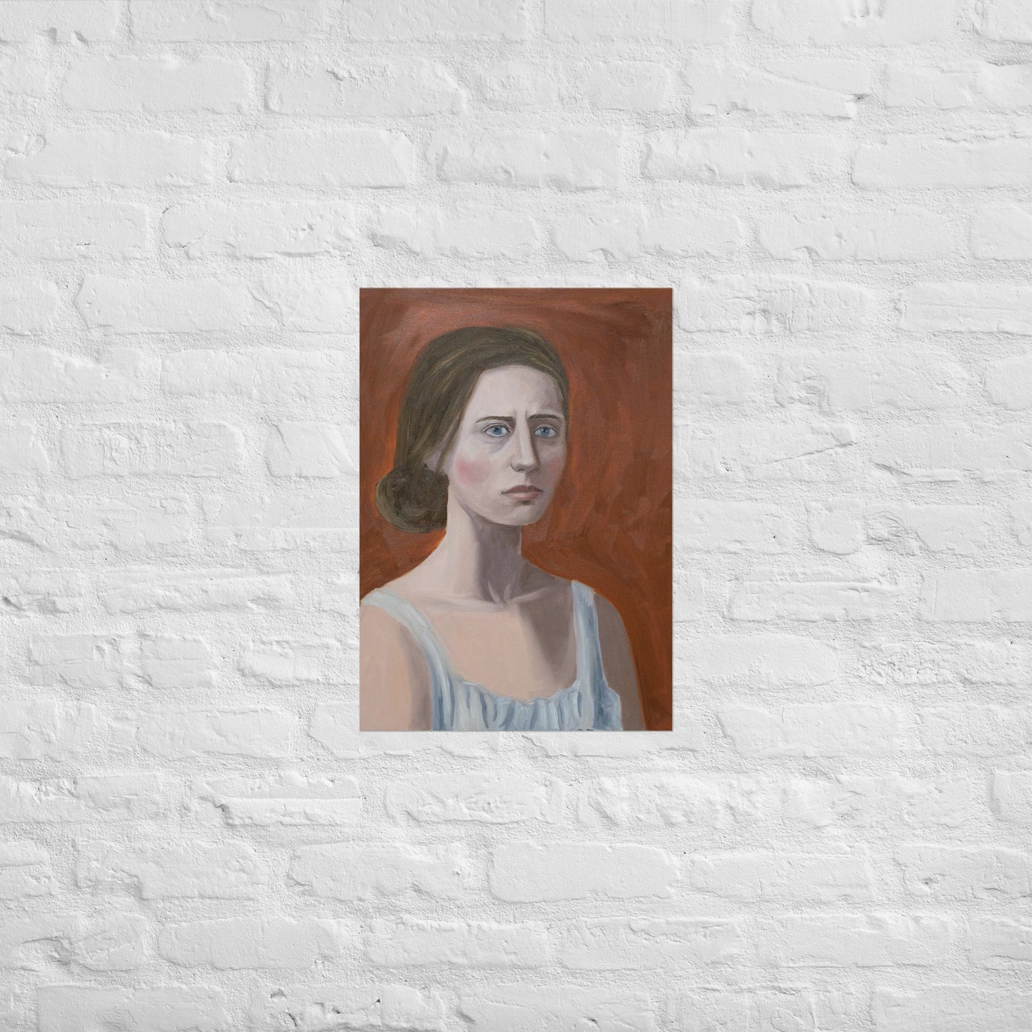 Woman in night dress