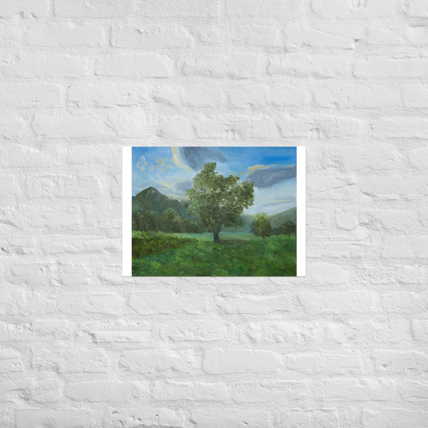Tree in field
