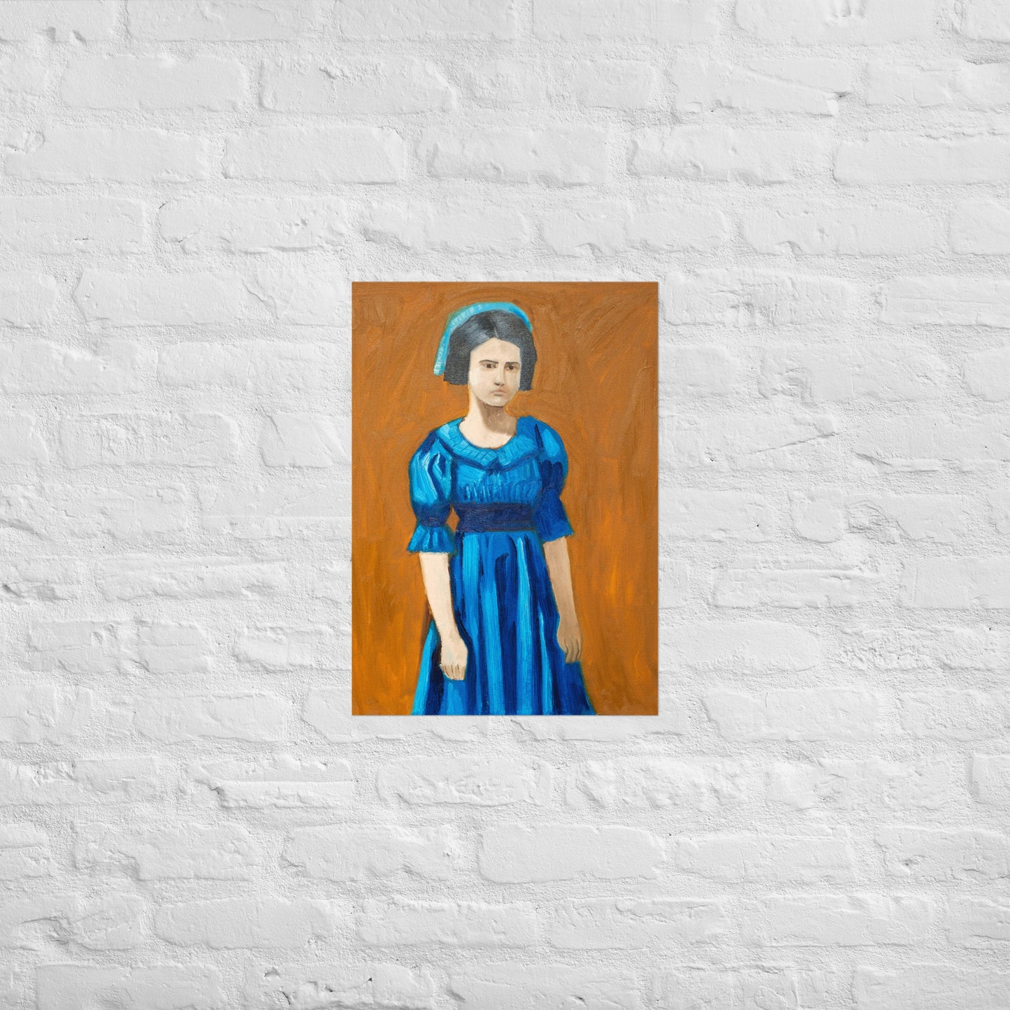 Girl in dress